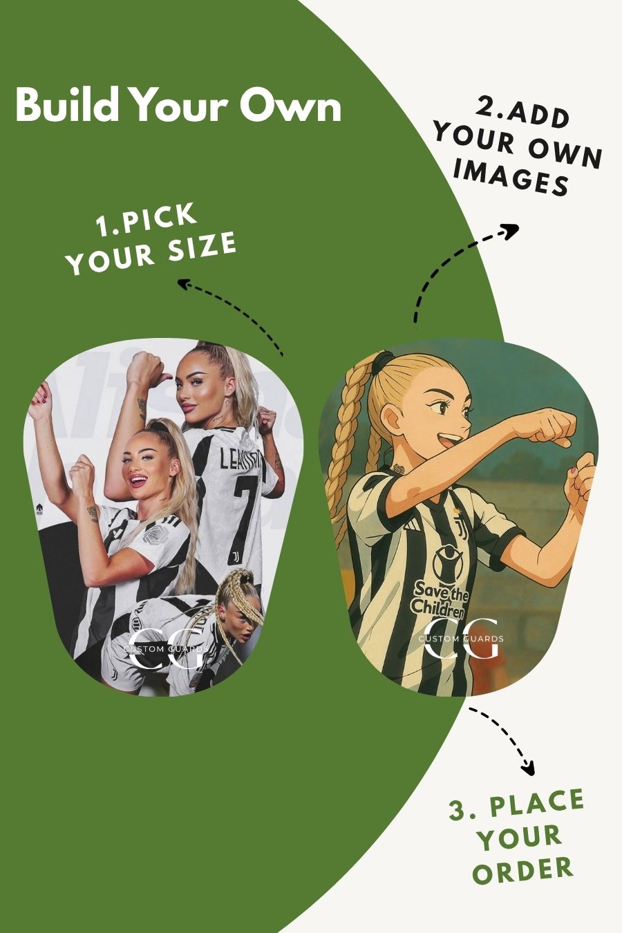 Personalised Shin Pads - Custom Guards