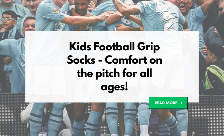 Take Your Kid's Football Game to the Next Level with Kids Grip Socks! ⚽️