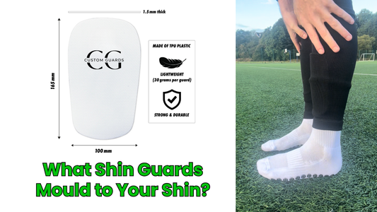What shin guards mould to your shin?